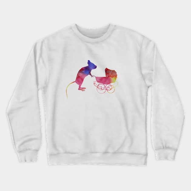 Mouse Crewneck Sweatshirt by TheJollyMarten